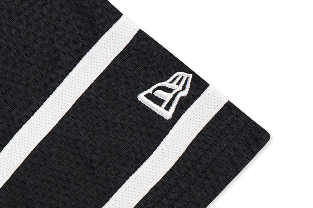 Women Jelly Black Cropped American Football Jersey