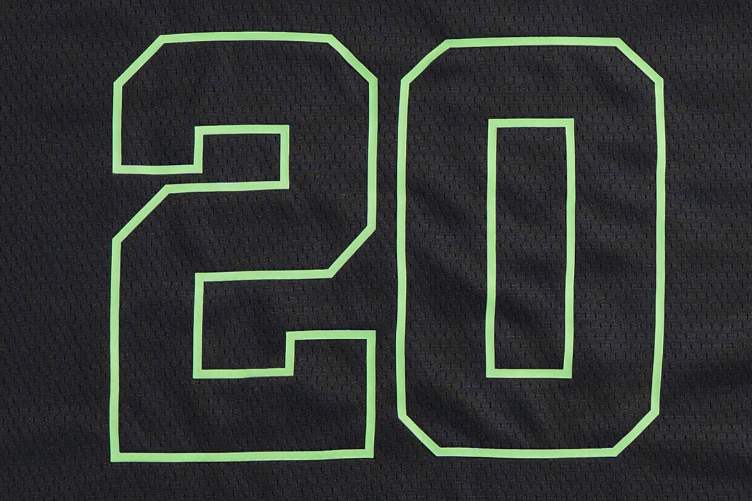 Women Jelly Black Cropped American Football Jersey