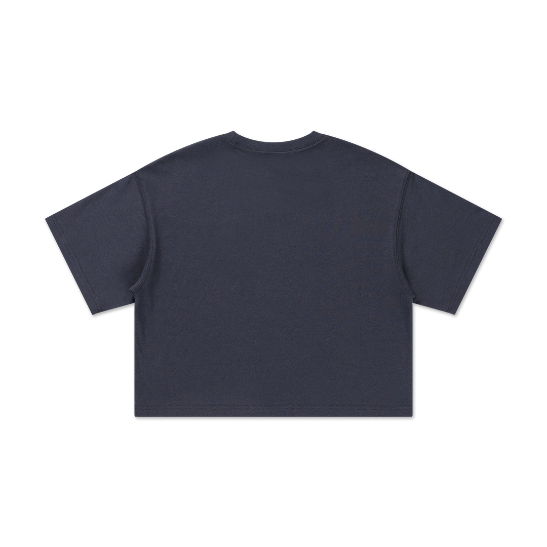 New York Yankees Color Era Graphite Women Boxy Tee