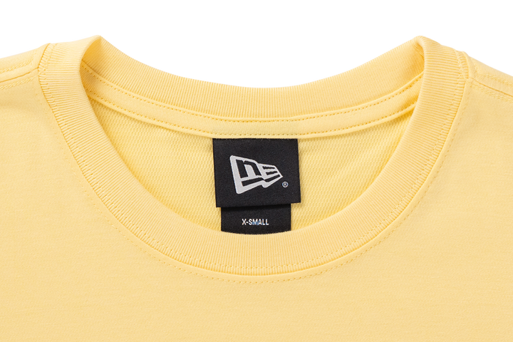 Los Angeles Dodgers Color Era Baby Yellow Women Boxy Tee