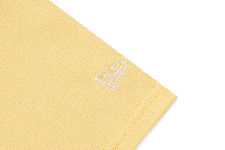 Los Angeles Dodgers Color Era Baby Yellow Women Boxy Tee