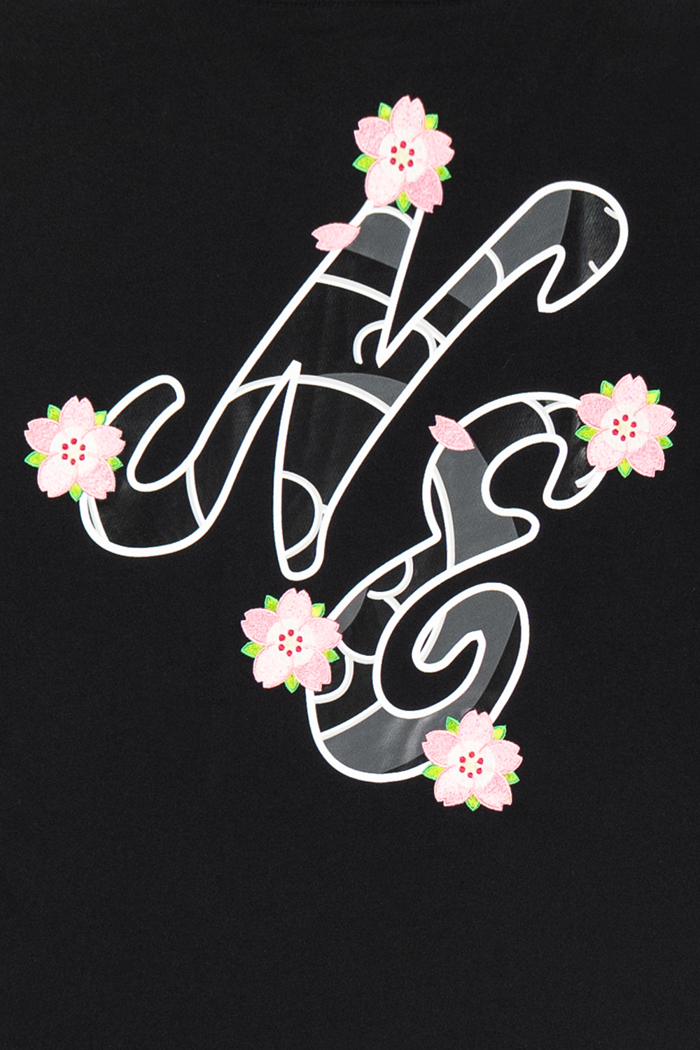 New Era Sakura Pack Black Short Sleeve T-Shirt