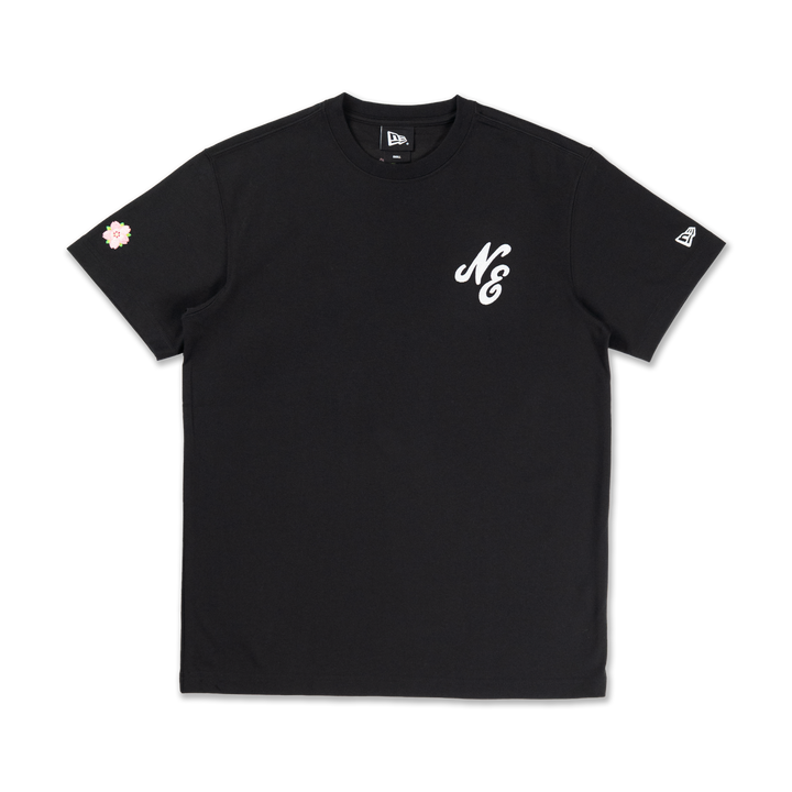 New Era Sakura Pack Black Short Sleeve T-Shirt