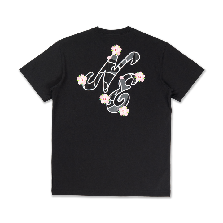 New Era Sakura Pack Black Short Sleeve T-Shirt