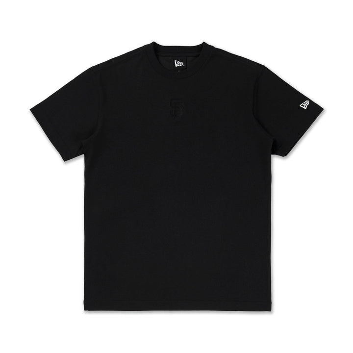 San Francisco Giants MLB Cartoon Black Short Sleeve T-Shirt