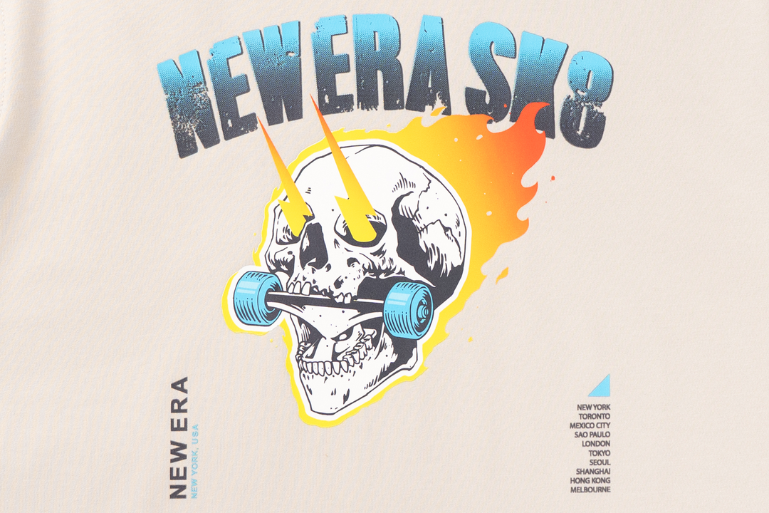 New Era Graphic Pack Vintage Stone Short Sleeve T-Shirt