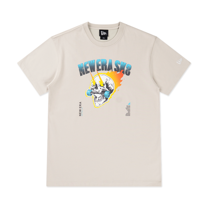 New Era Graphic Pack Vintage Stone Short Sleeve T-Shirt