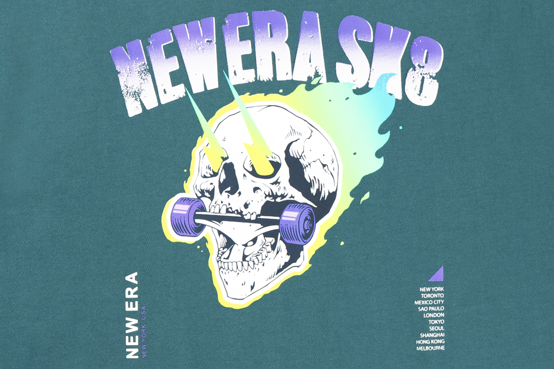 New Era Graphic Pack Pine Needle Green Short Sleeve T-Shirt