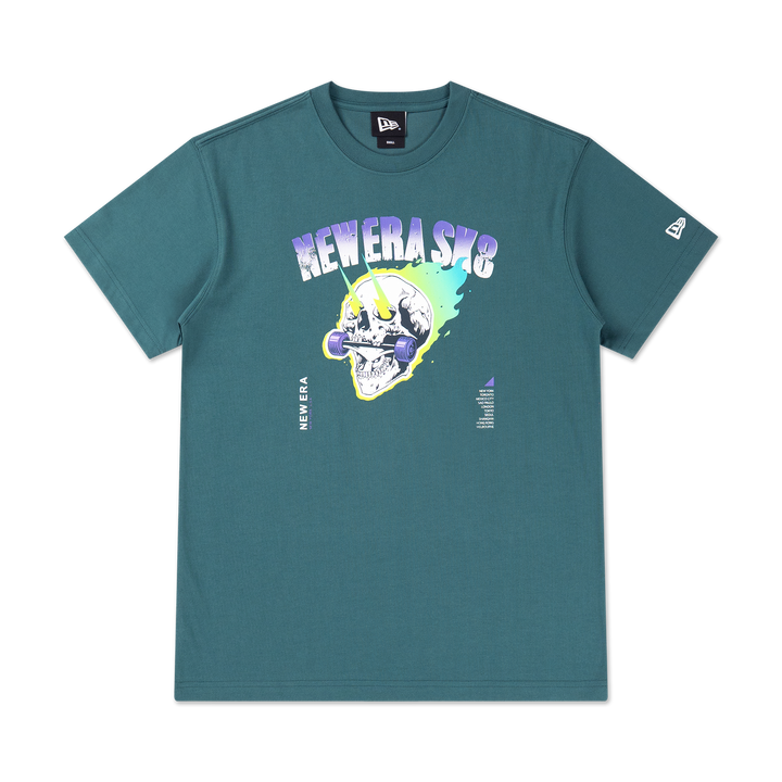 New Era Graphic Pack Pine Needle Green Short Sleeve T-Shirt