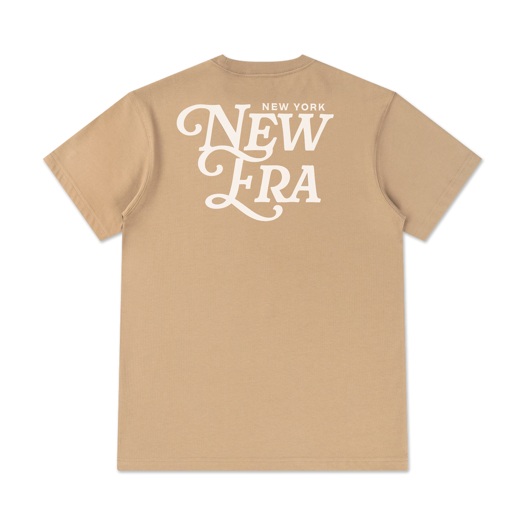 New Era Graphic Pack Khaki Short Sleeve T-Shirt