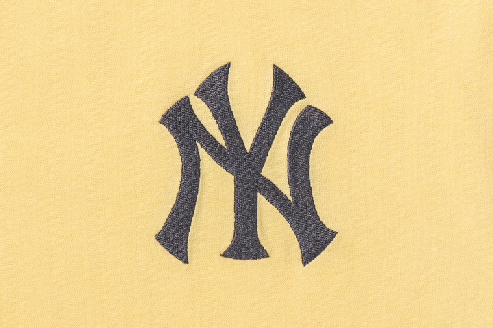 New York Yankees Color Era Baby Yellow Short Sleeve T-Shirt