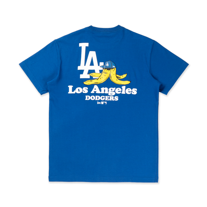 Los Angeles Dodgers Banana Graphic Dark Royal Short Sleeve T-Shirt