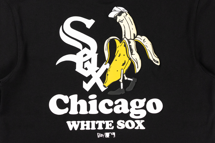 Chicago White Sox Banana Graphic Black Short Sleeve T-Shirt