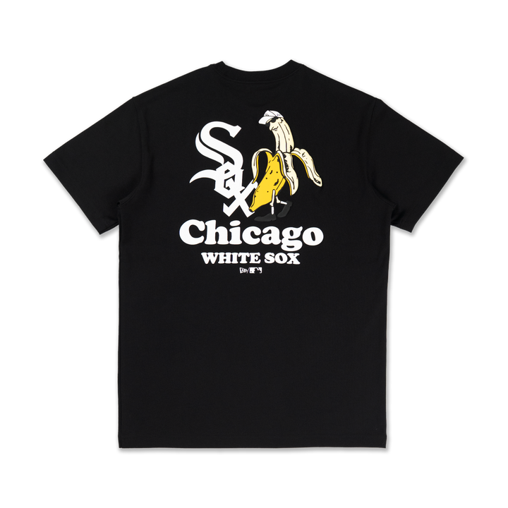 Chicago White Sox Banana Graphic Black Short Sleeve T-Shirt