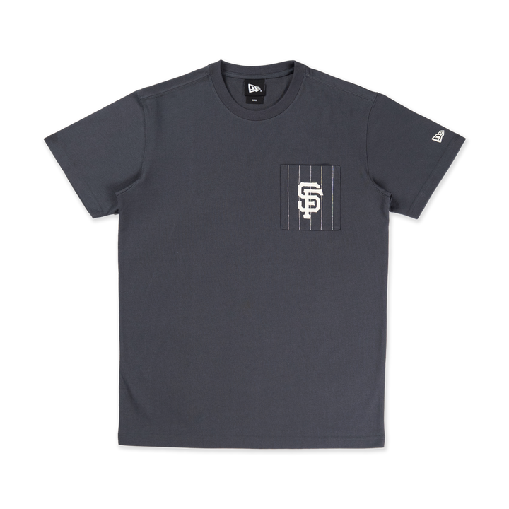 San Francisco Giants Stripes Graphite Short Sleeve T-Shirt