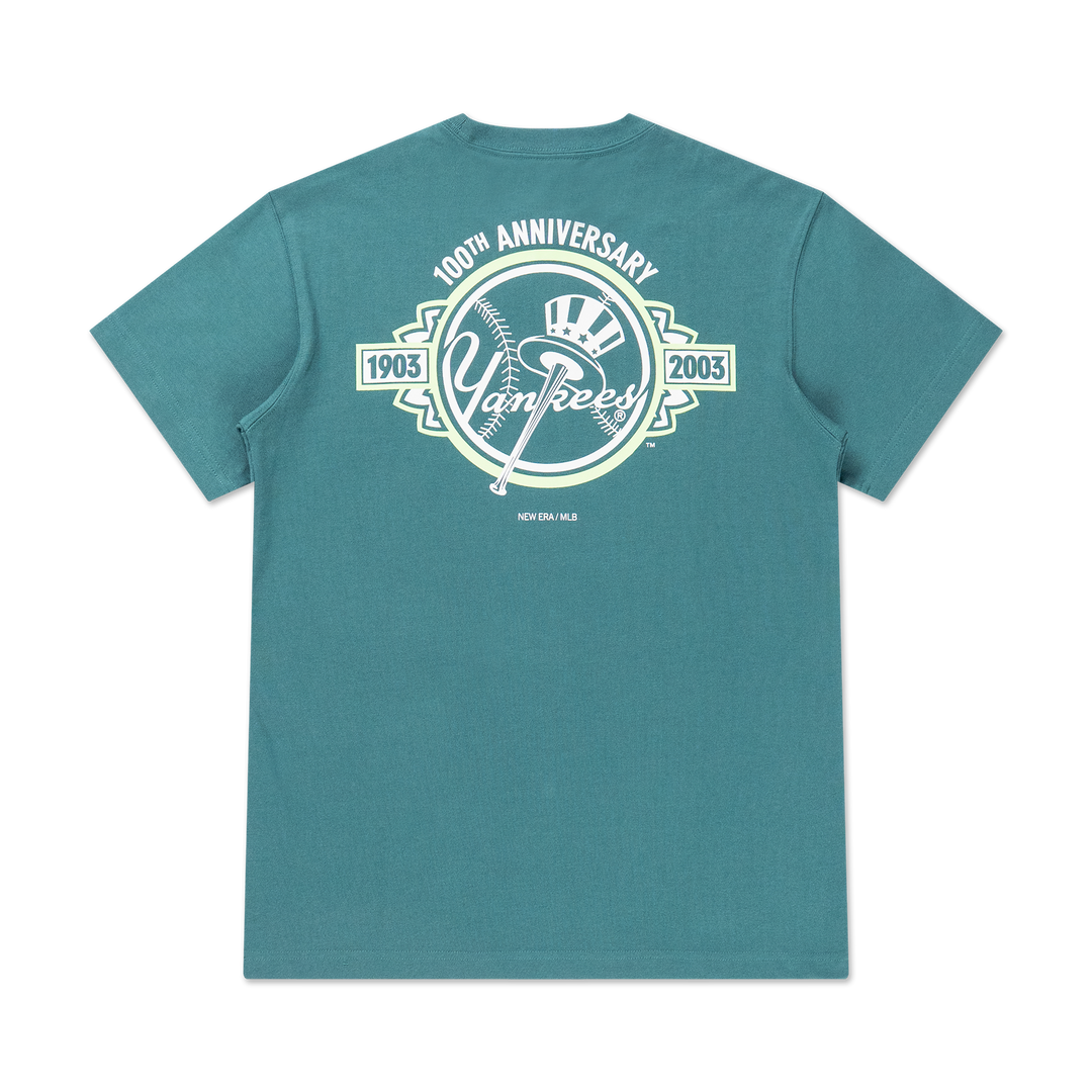 New York Yankees Garden Pine Needle Green Short Sleeve T-Shirt
