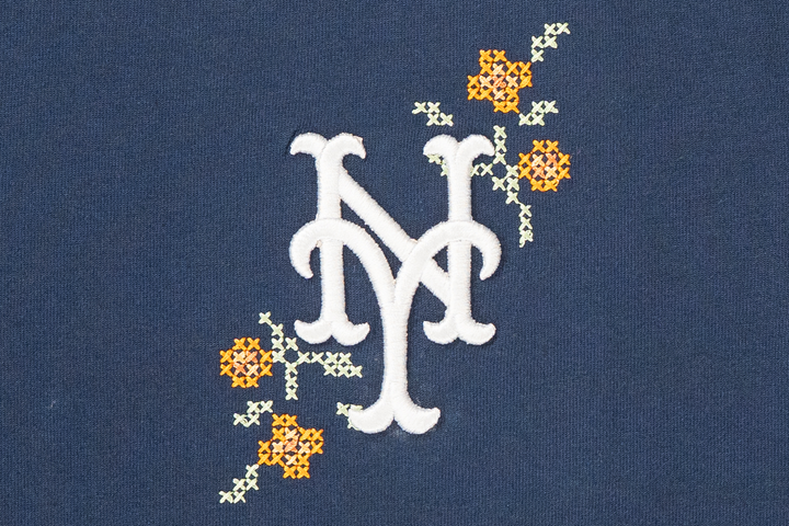 New York Mets Garden Oceanside Blue Short Sleeve T-Shirt