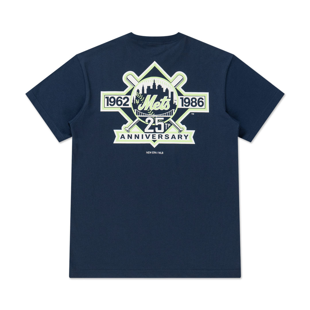 New York Mets Garden Oceanside Blue Short Sleeve T-Shirt