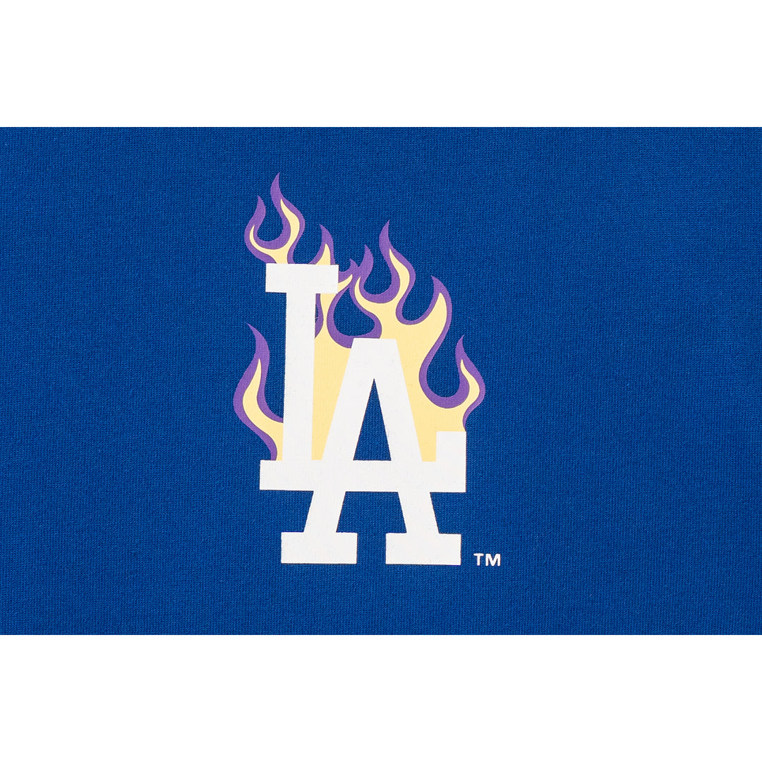 Los Angeles Dodgers Fire Pack Dark Royal Short Sleeve T-Shirt