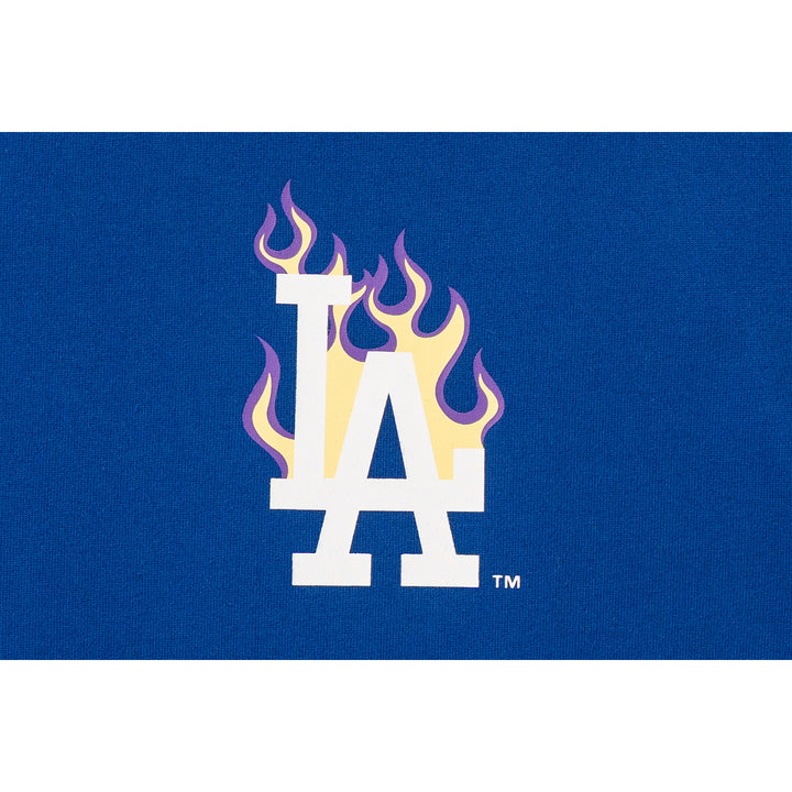 Los Angeles Dodgers Fire Pack Dark Royal Short Sleeve T-Shirt