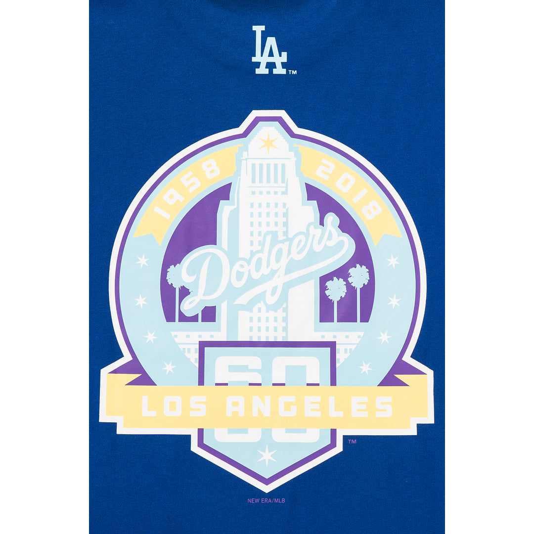 Los Angeles Dodgers Fire Pack Dark Royal Short Sleeve T-Shirt