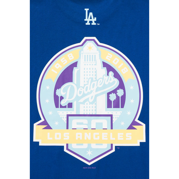 Los Angeles Dodgers Fire Pack Dark Royal Short Sleeve T-Shirt