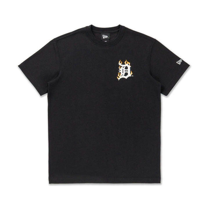 Detroit Tigers Fire Pack Black Short Sleeve T-Shirt