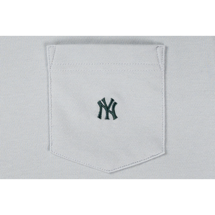 New York Yankees Color Era Silver Snow Short Sleeve Pocket T-Shirt