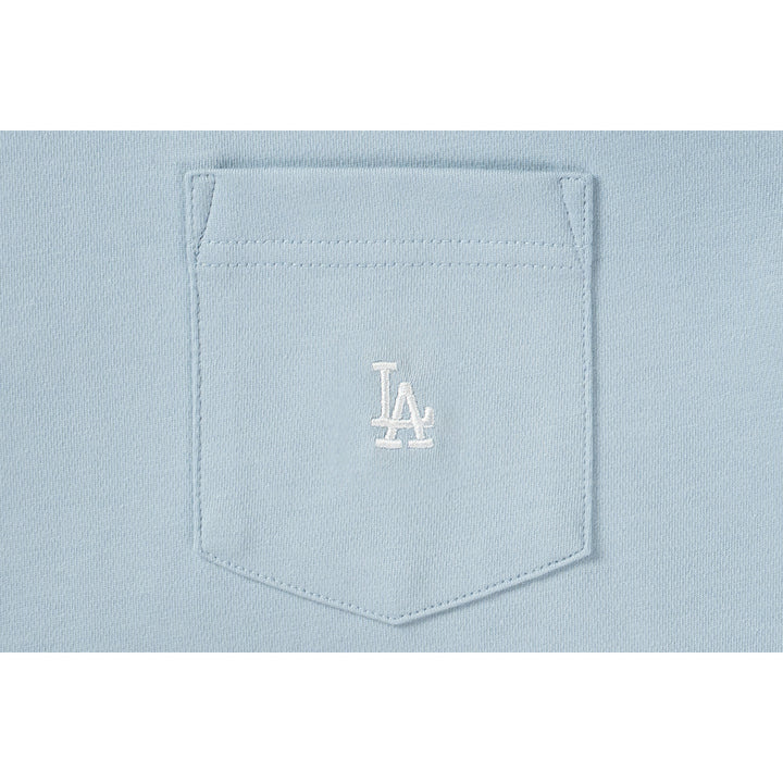 Los Angeles Dodgers Color Era Soft Blue Short Sleeve Pocket T-Shirt