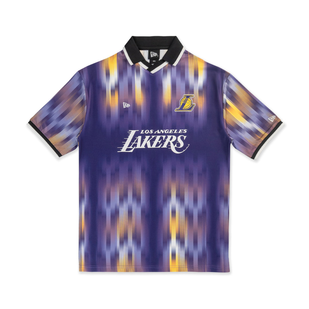 Los Angeles Lakers Soccer Jersey Pack Purple Short Sleeve Soccer Jersey