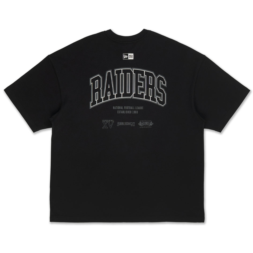 Las Vegas Raiders Wear Black Oversized Short Sleeve T-Shirt