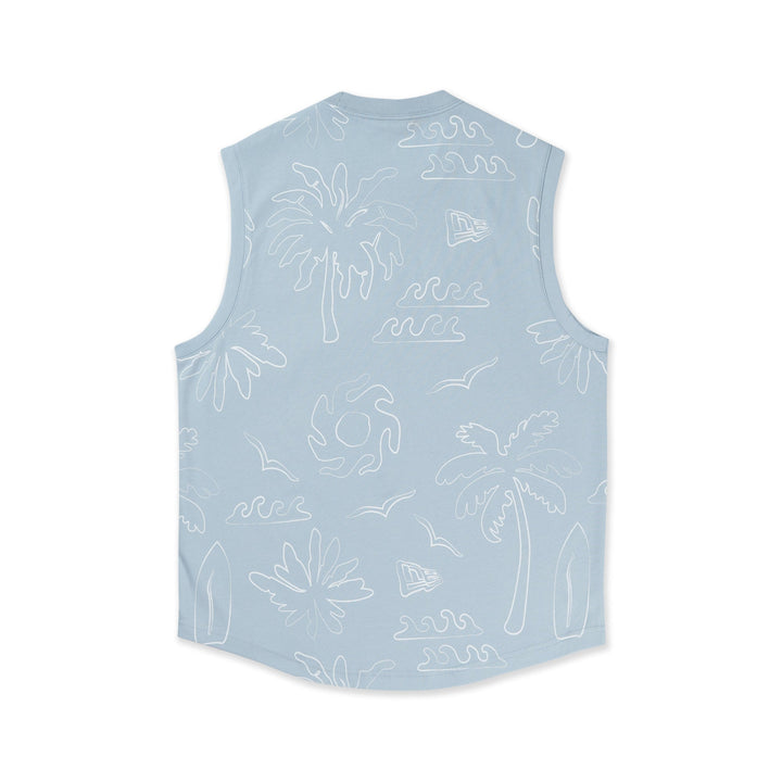 New Era Resort Soft Blue Muscle Tank