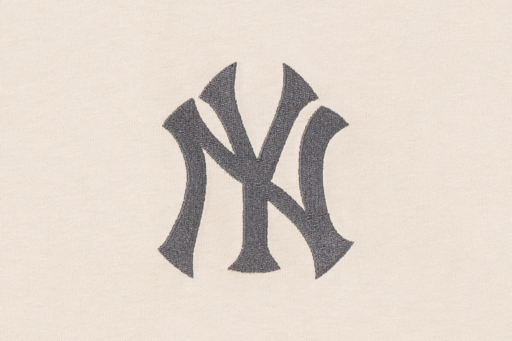 New York Yankees Color Era Vintage Stone Long Sleeve T-Shirt