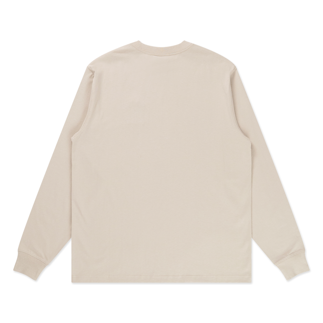 New York Yankees Color Era Vintage Stone Long Sleeve T-Shirt