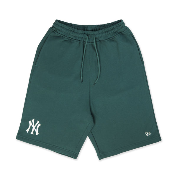 New York Yankees Color Era Pine Needle Green Knit Shorts