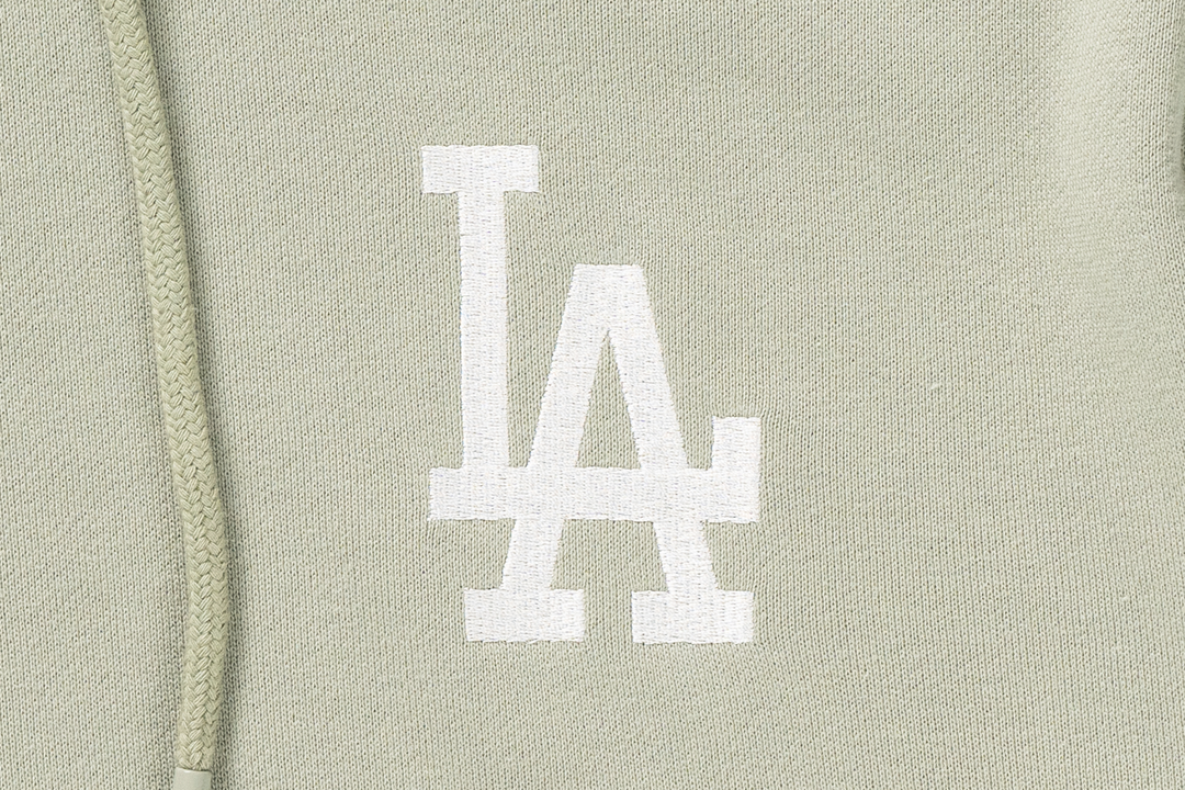 Los Angeles Dodgers Color Era Everest Green Hoodie