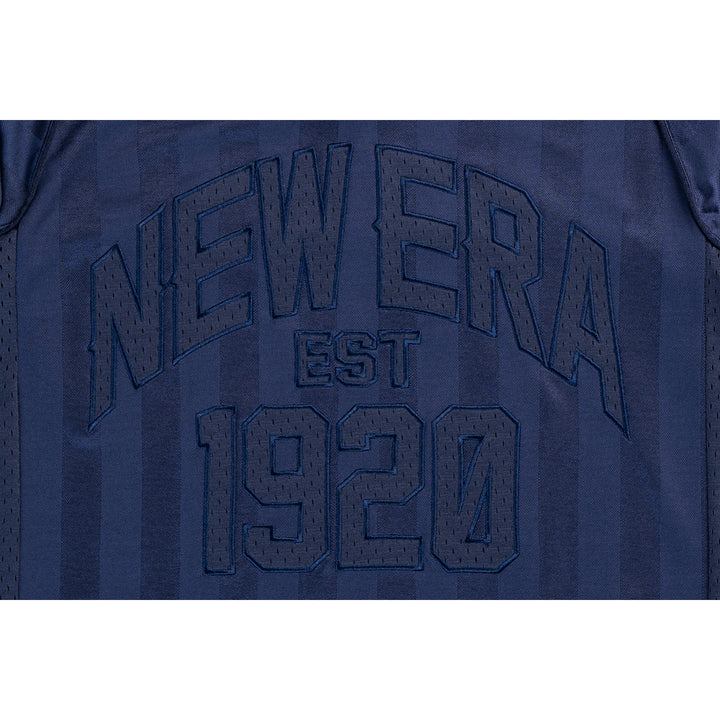 New Era 1920 Wordmark Street Archived Navy Short Sleeve American Football Jersey