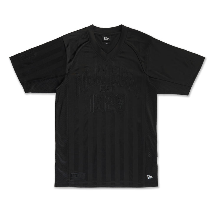 New Era 1920 Wordmark Street Archived Black Short Sleeve American Football Jersey