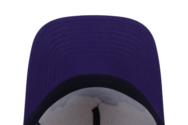 9FORTY A-Frame Trucker New Era x BT21 The Journey Collection Chrome Black Snapback