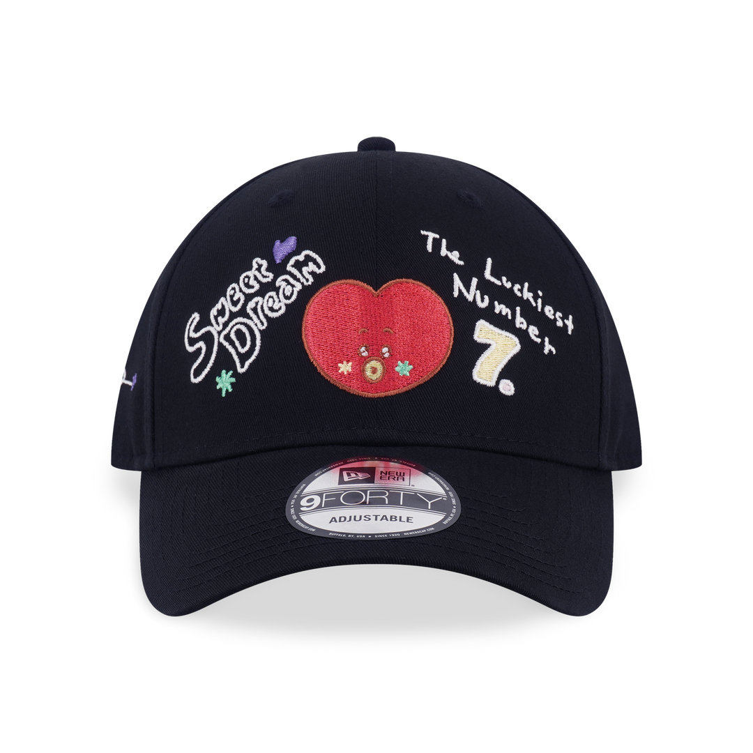 9FORTY New Era x BT21 The Journey Collection Tata Black Adjustable