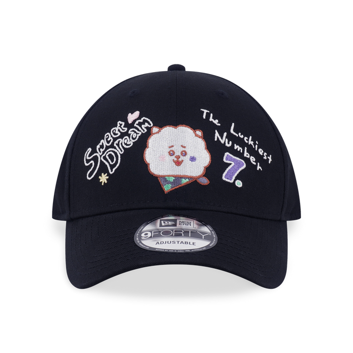 9FORTY New Era x BT21 The Journey Collection RJ Black Adjustable