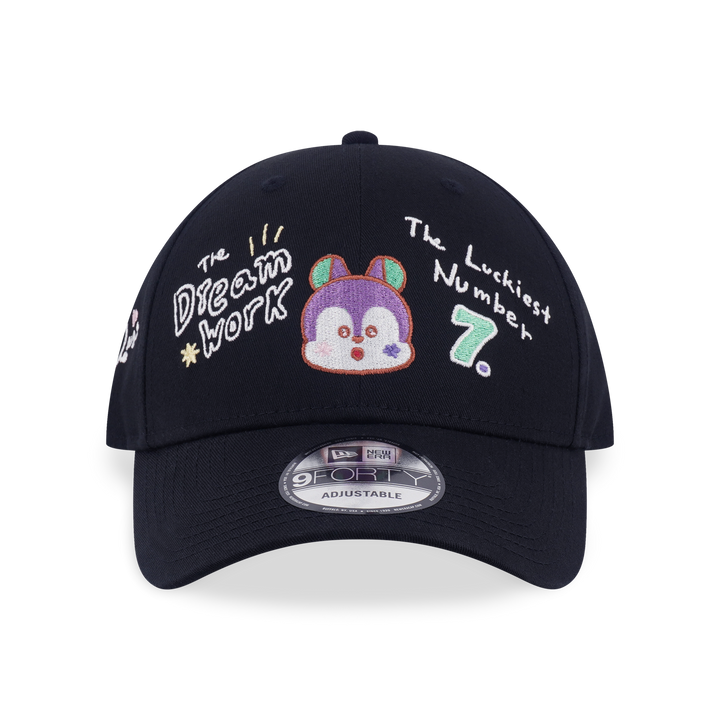 9FORTY New Era x BT21 The Journey Collection Mang Black Adjustable