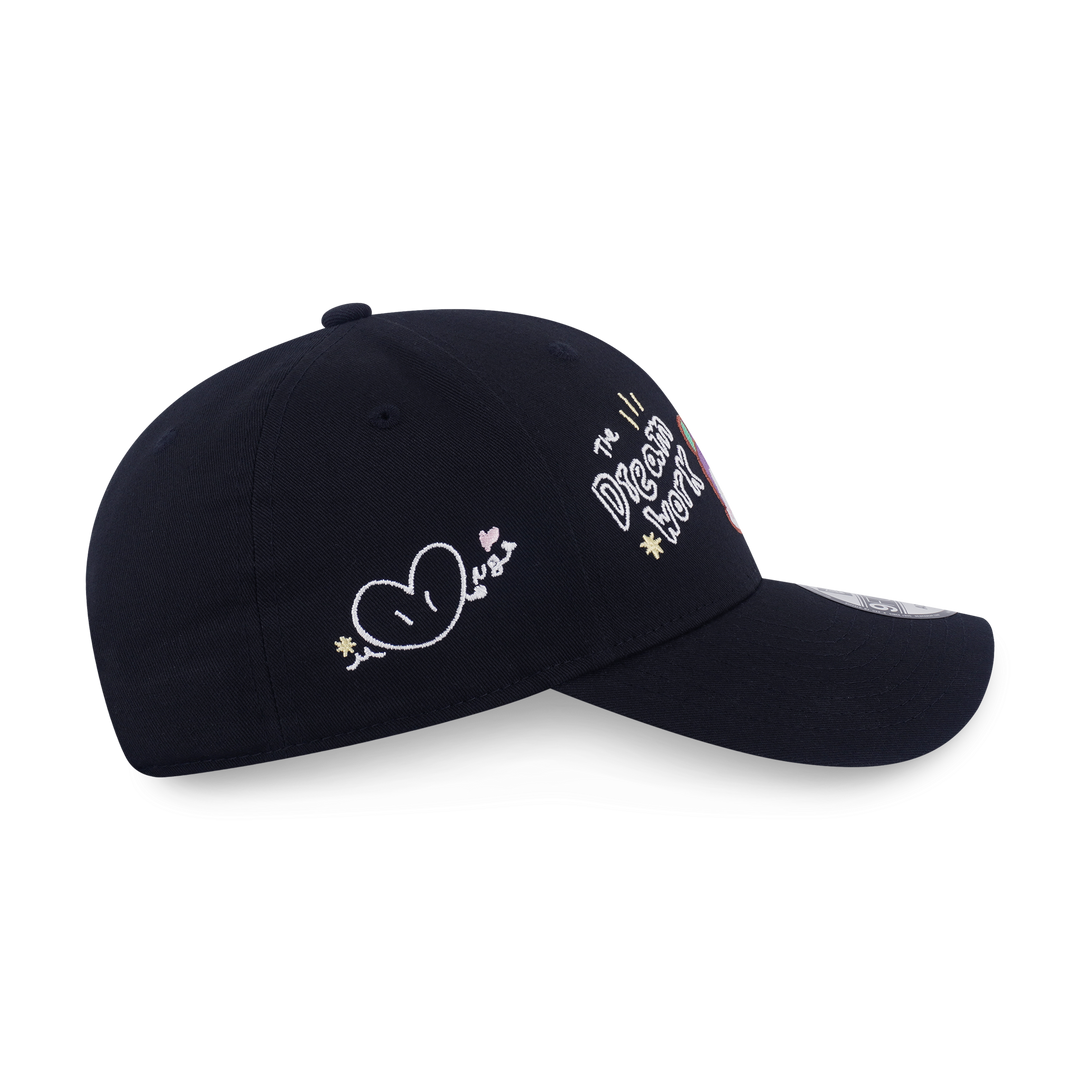 9FORTY New Era x BT21 The Journey Collection Mang Black Adjustable