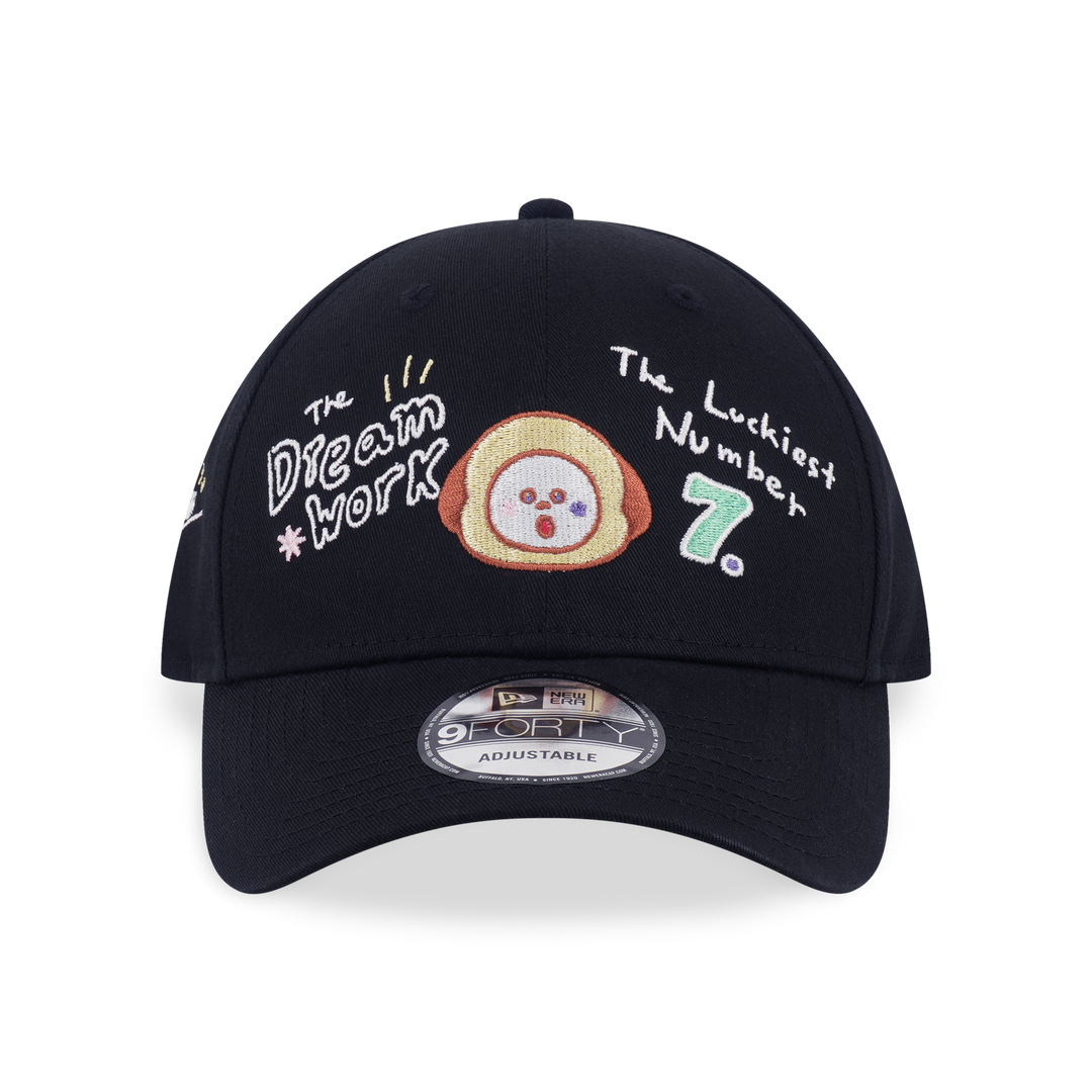 9FORTY New Era x BT21 The Journey Collection Chimmy Black Adjustable