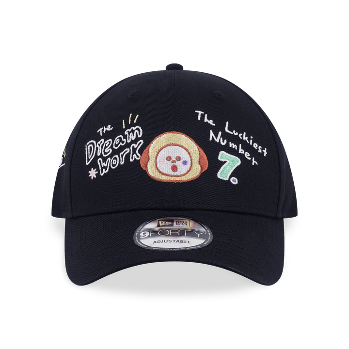 9FORTY New Era x BT21 The Journey Collection Chimmy Black Adjustable