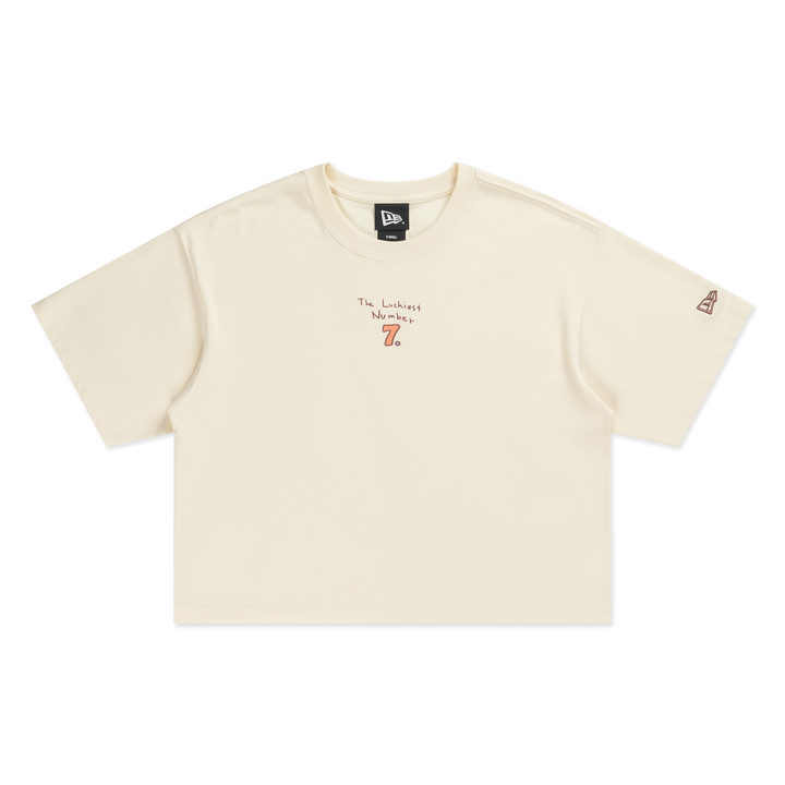 Women New Era x BT21 The Journey Collection Chrome White Short Sleeve T-Shirt