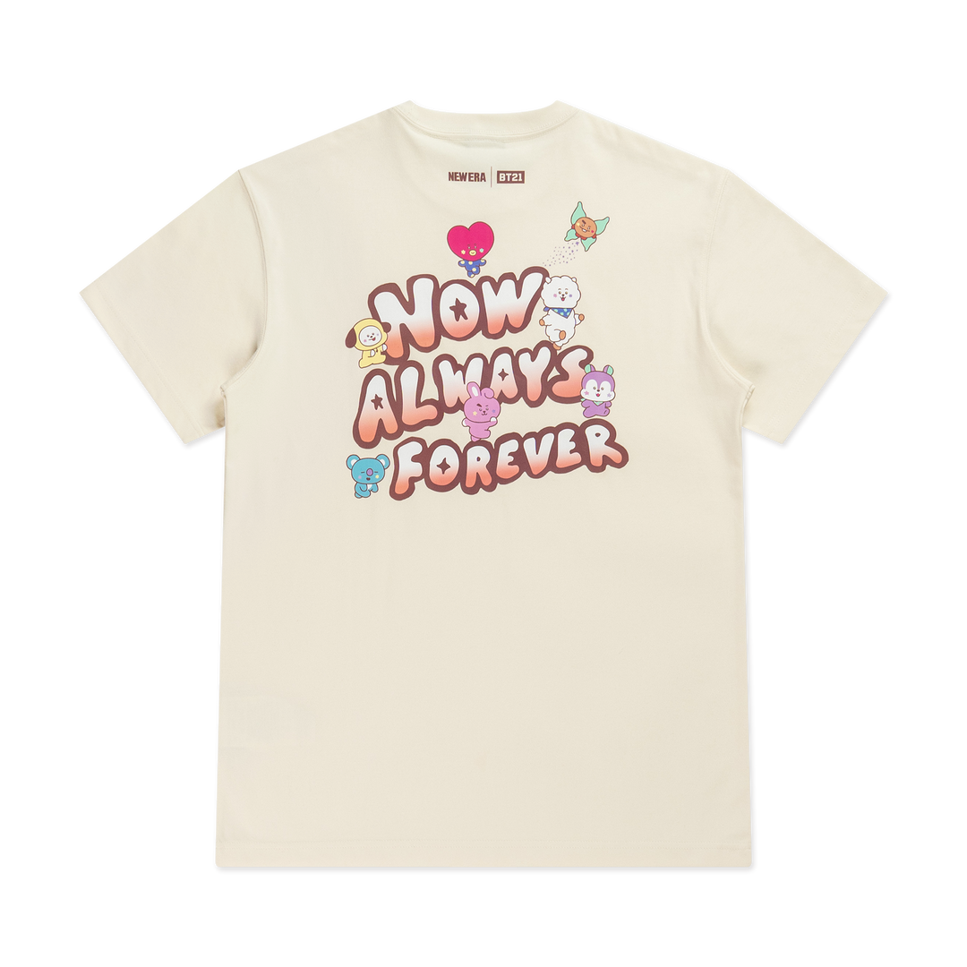 New Era x BT21 The Journey Collection Chrome White Short Sleeve T-Shirt