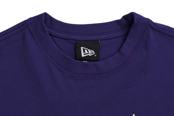 New Era x BT21 The Journey Collection Forever 7 Purple Short Sleeve T-Shirt