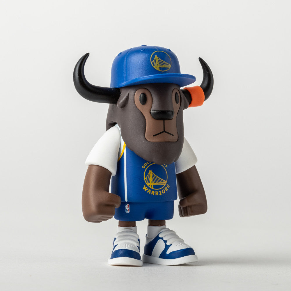Golden Warriors NBA FFALO Blue Mini Buffalo Figure