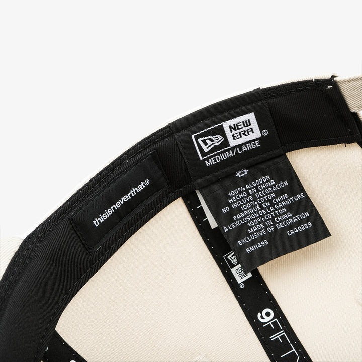 9FIFTY Retro Crown Los Angeles Dodgers New Era x thisisneverthat Ivory Snapback